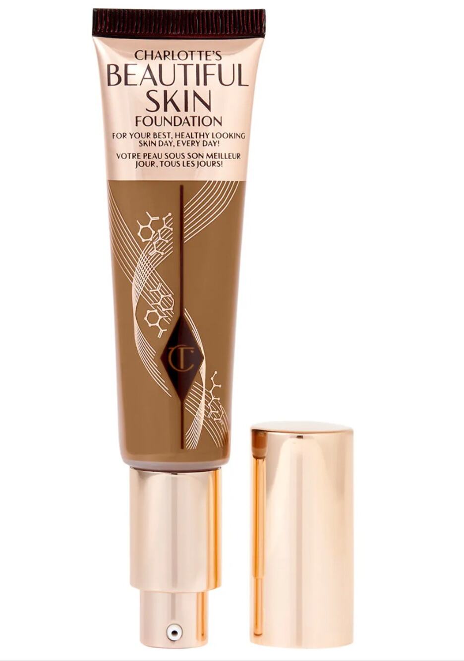 Charlotte Tilbury Beautiful Skin Medium Coverage Liquid Foundation #14 Natural